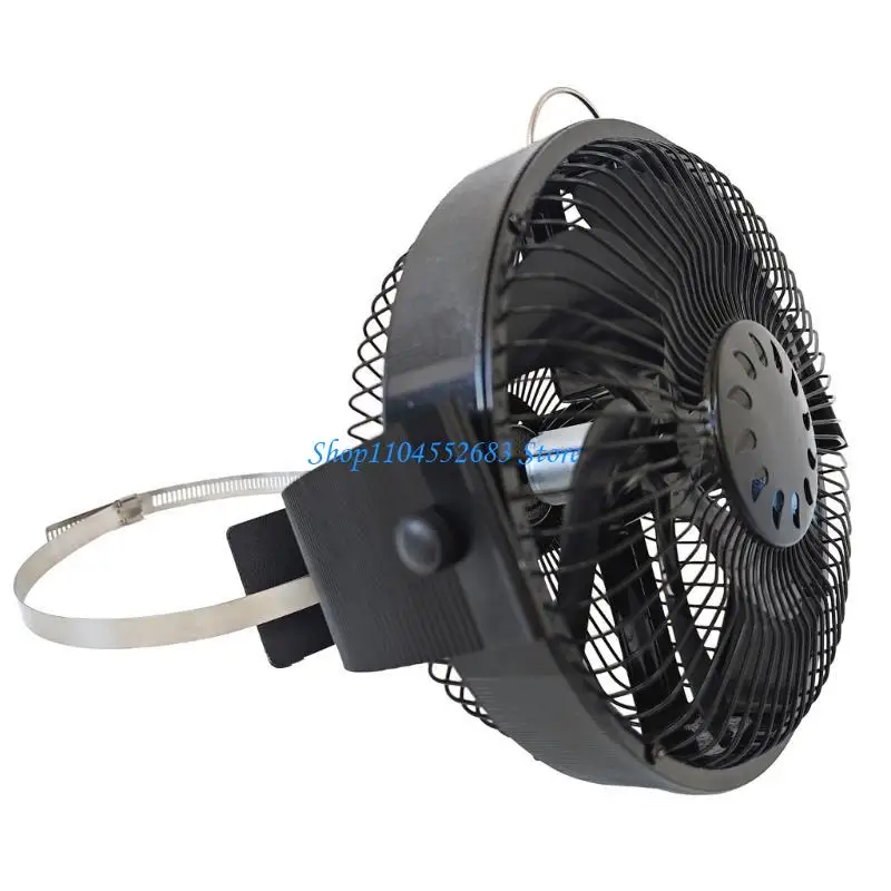 

Y6GD 6 Sheets Heat Powered Stove Fan Not Electric Fireplaces Fan for Gas Pellet Burning Stove