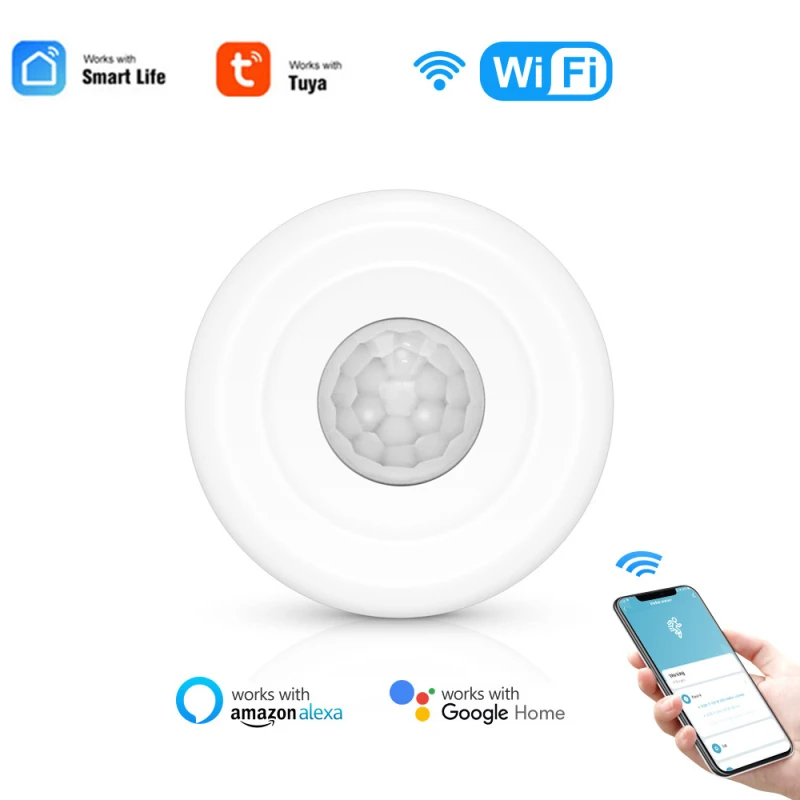 

Wifi Pir Motion Sensor Long Standby Smart Home Remote Monitoring Remote Control Smart Life Wifi Motion Sensor Motion Sensor