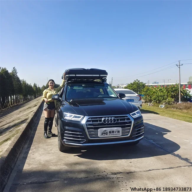 Tenda pequena do telhado do carro, Shell duro, SUV Camping