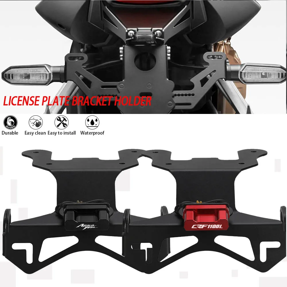 

CRF1100L Africaicatwin для Honda CRF 1100 L Africa Twin DCT ES Adventure Sports 2020 2021 2022 2023 Держатель номерного знака мотоцикла