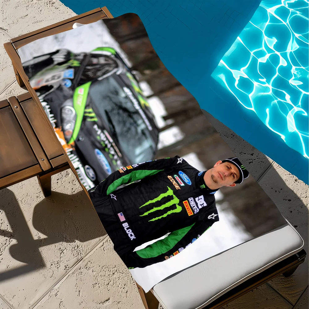 Sport K-Ken BlockS Towel Pool Beach Portable Quick Fast Dry Sand Outdoor Travel Swim Blanket Thin Mat Bath Towel