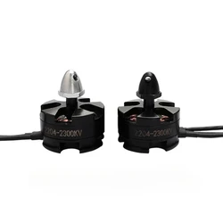 2204 2300KV 2-3S Brushless Motor Quadcopter 250 CW CCW For 200 210 220 250 FPV Racing Drone Frame RC Models Four Axis Aircraft