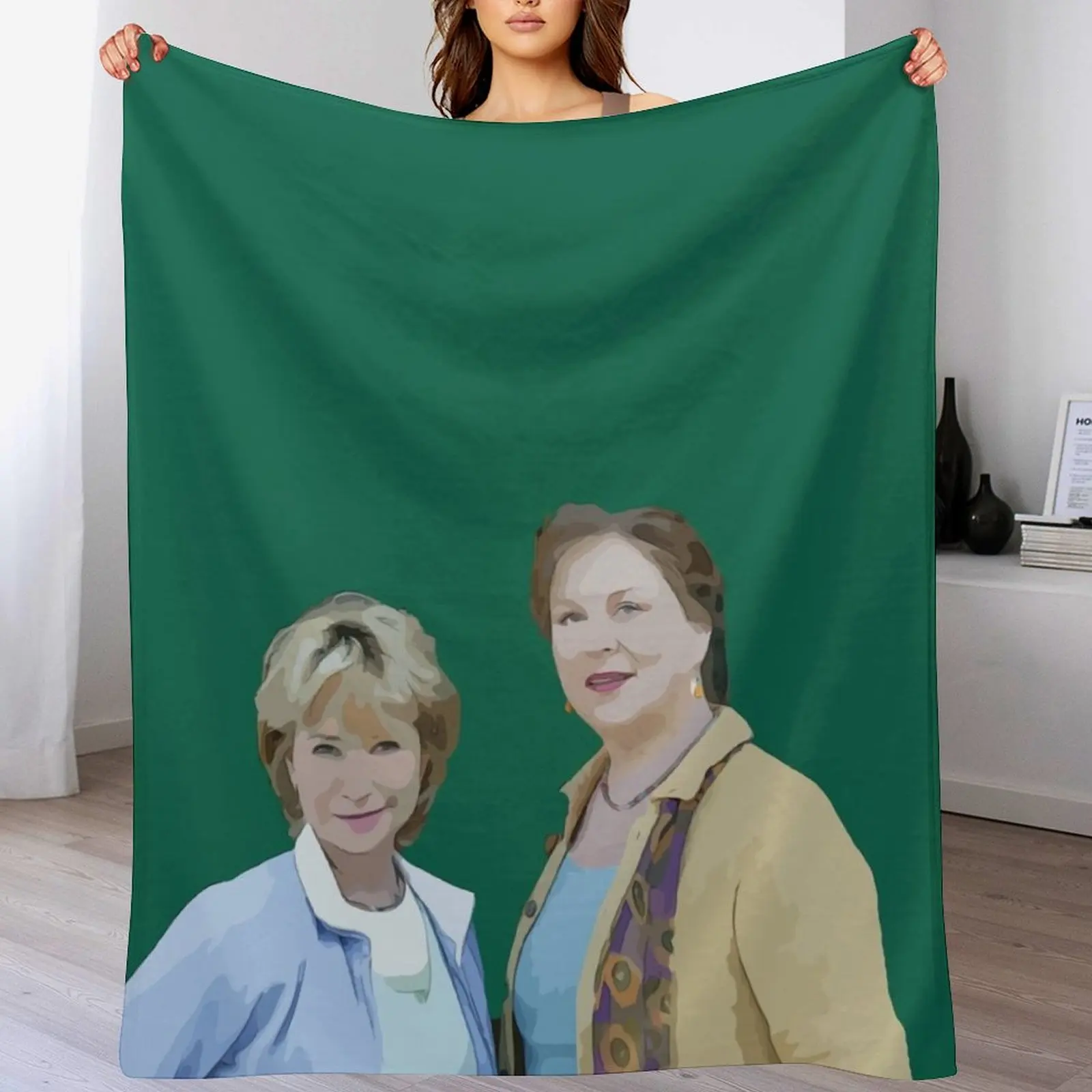 Rosemary and Thyme Throw Blanket Tourist Luxury Designer Blankets