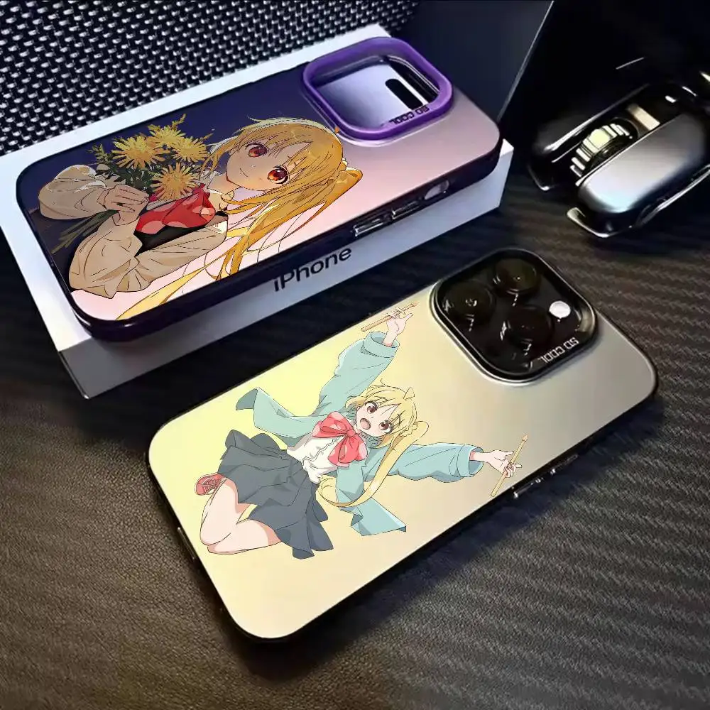 

Nijika Ijichi Bocchi the Rock Phone Case For iPhone 17,16,15,14,13,12,11,Mini,Pro,E,MAX White Candy Matte Cover