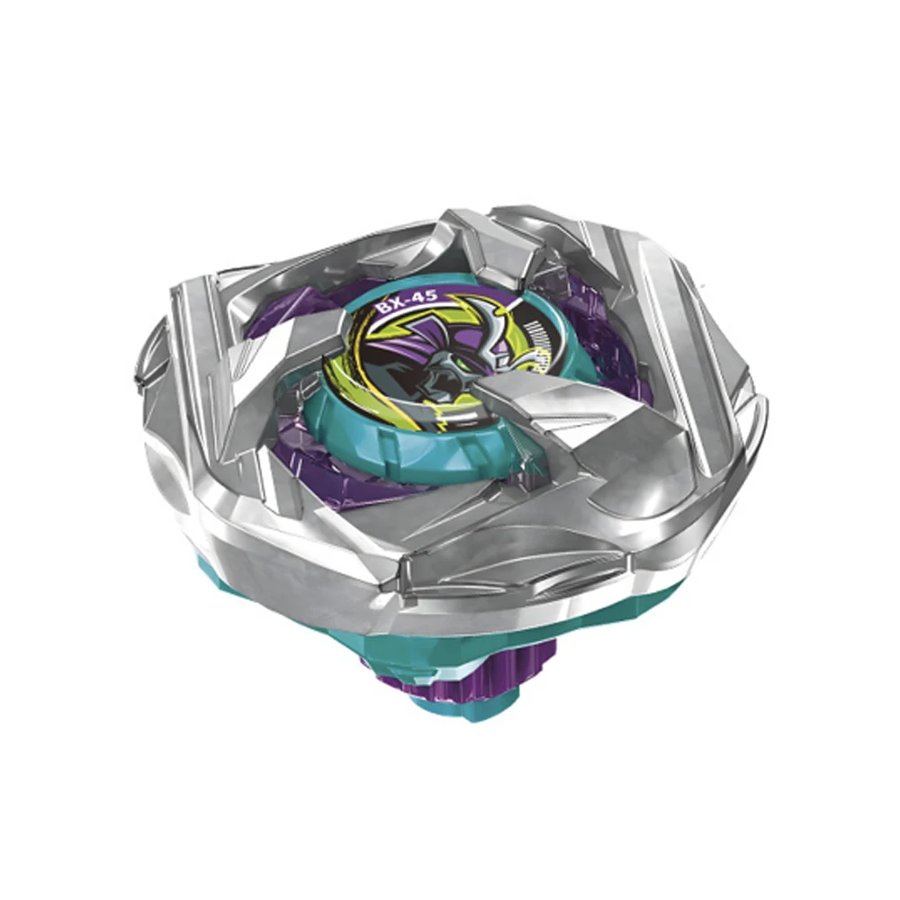 Beyx Burst Gyro X Toy BX-43 Samurai Steel 5-70Gf Metal Coat White Limited Edition