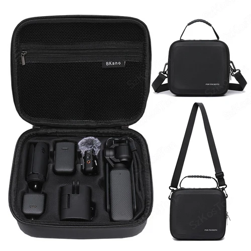 Bolsa de almacenamiento portátil para DJI Pocket 3, Estuche de transporte, bolso de hombro, cuerpo de cámara de mano, bolso para Osmo Pocket 3, accesorios