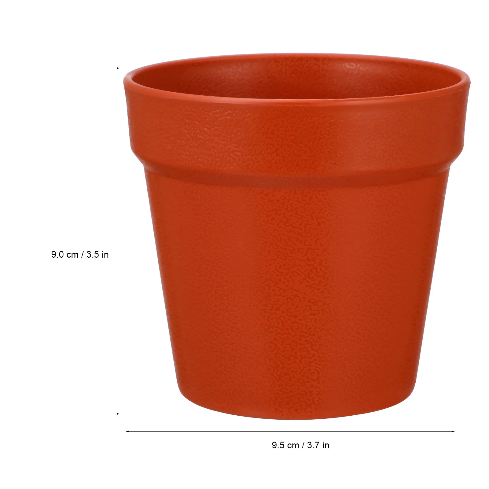 

24Pcs Plastic Nursery Flower Pots Plastic Plant Containers Succulent Pots with Drainage Saucers for Gardening Indoor Outdoor