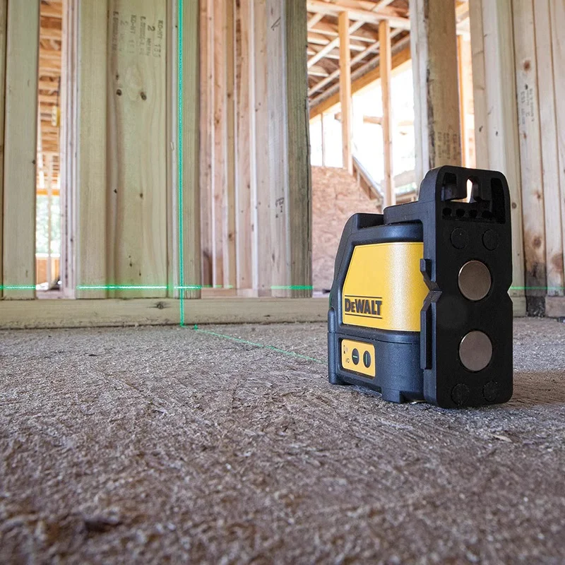 

NEW DeWalt DW088CG 2-Line Green Beam Cross Line Laser Level High Precision Horizontal Vertical Laser Level Dotting Instrument