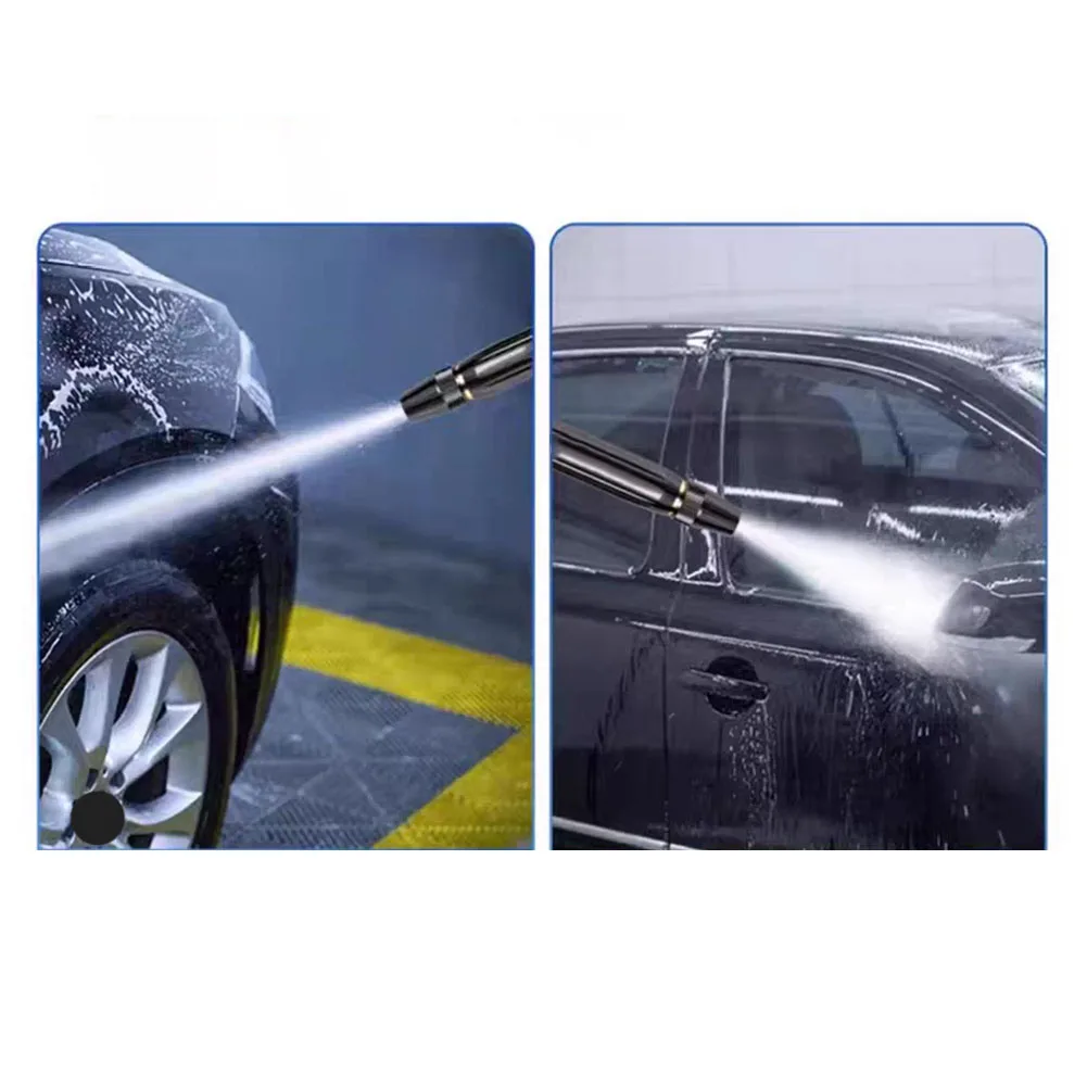 For Vehicle Maintenance 16cm High Pressure Water Nozzle Garden Hose Sprayer Thread Pattern Design Slip Reduction