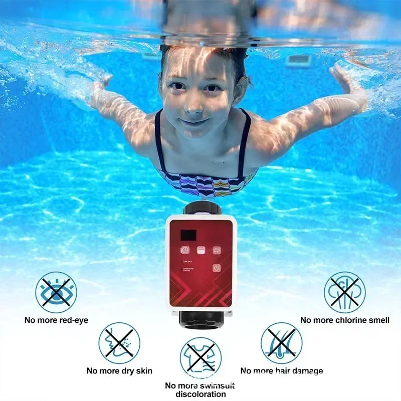 

Chlorinator Swimming Pool Salt Chlorine Generator Salt Water System Salt Water Pool Generators