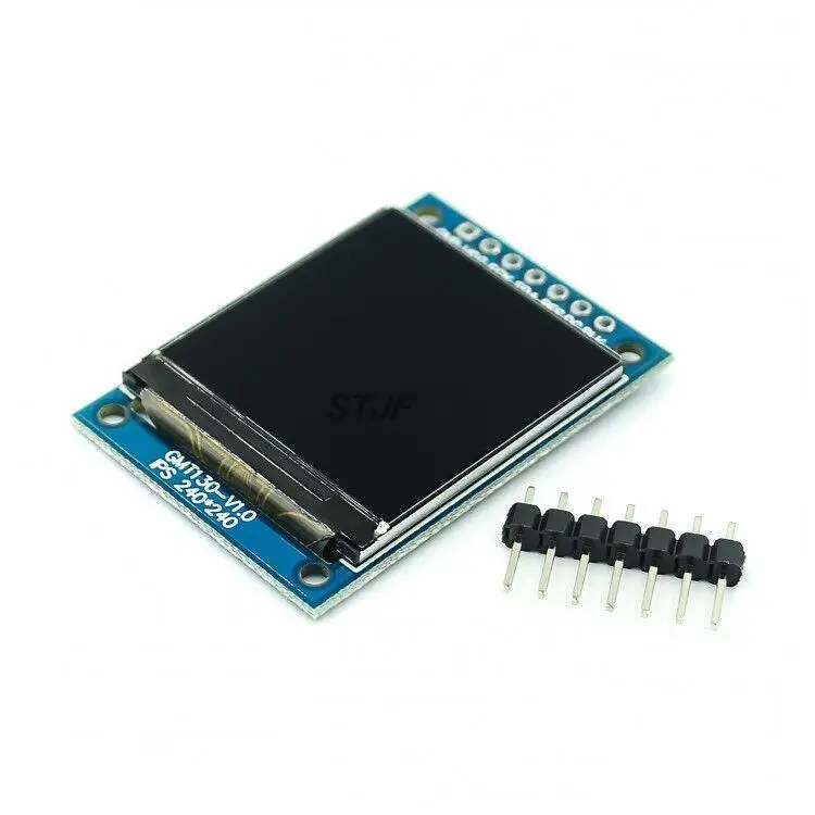 Layar TFT 0.96 / 1.3 Inci IPS 7P SPI HD 65K Modul LCD Penuh Warna ST7735 Drive IC 80*160 (Bukan OLED) UNTUK Arduino