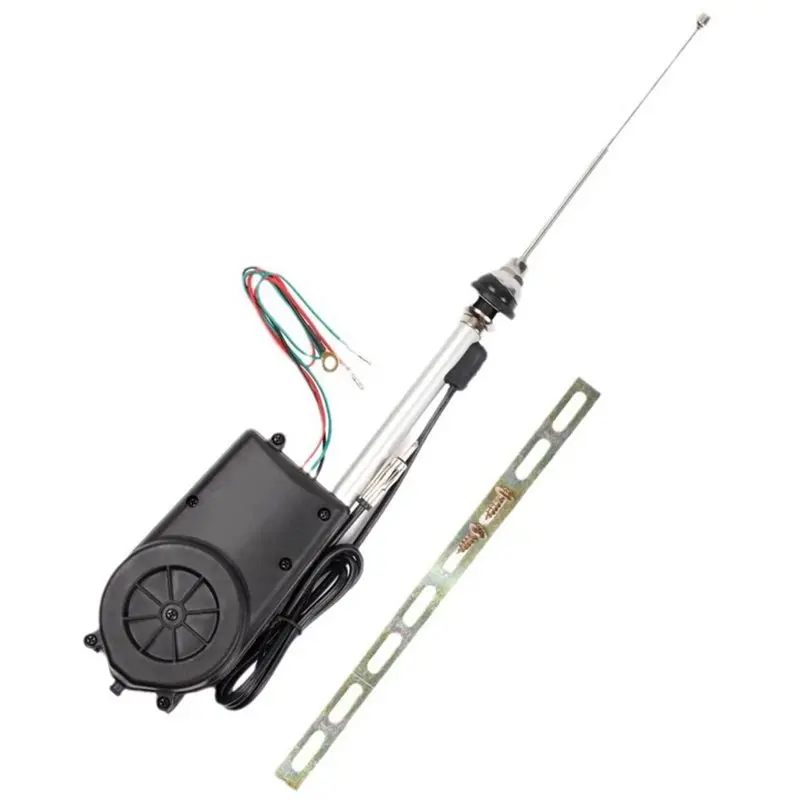 Efficientt-Vehicle-Mounted Rlectric Antenna Telescopic Antenna Remote-Controlled Lifting Automatic Radio Antenna