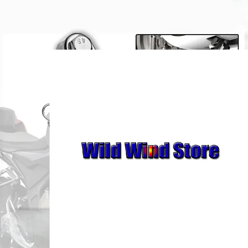 1 Set Aluminum Alloy Edge Bracket Wear-resistant Motorcycle Side Bracket Short CNC Single-sided Foot Brace
