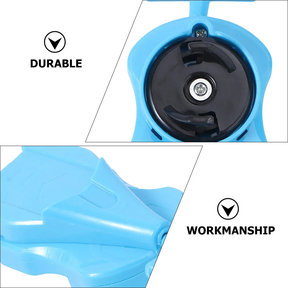 

2 Pcs Gyro Launcher Burst Spinning Top Small for Tops Plastic Children Accessories