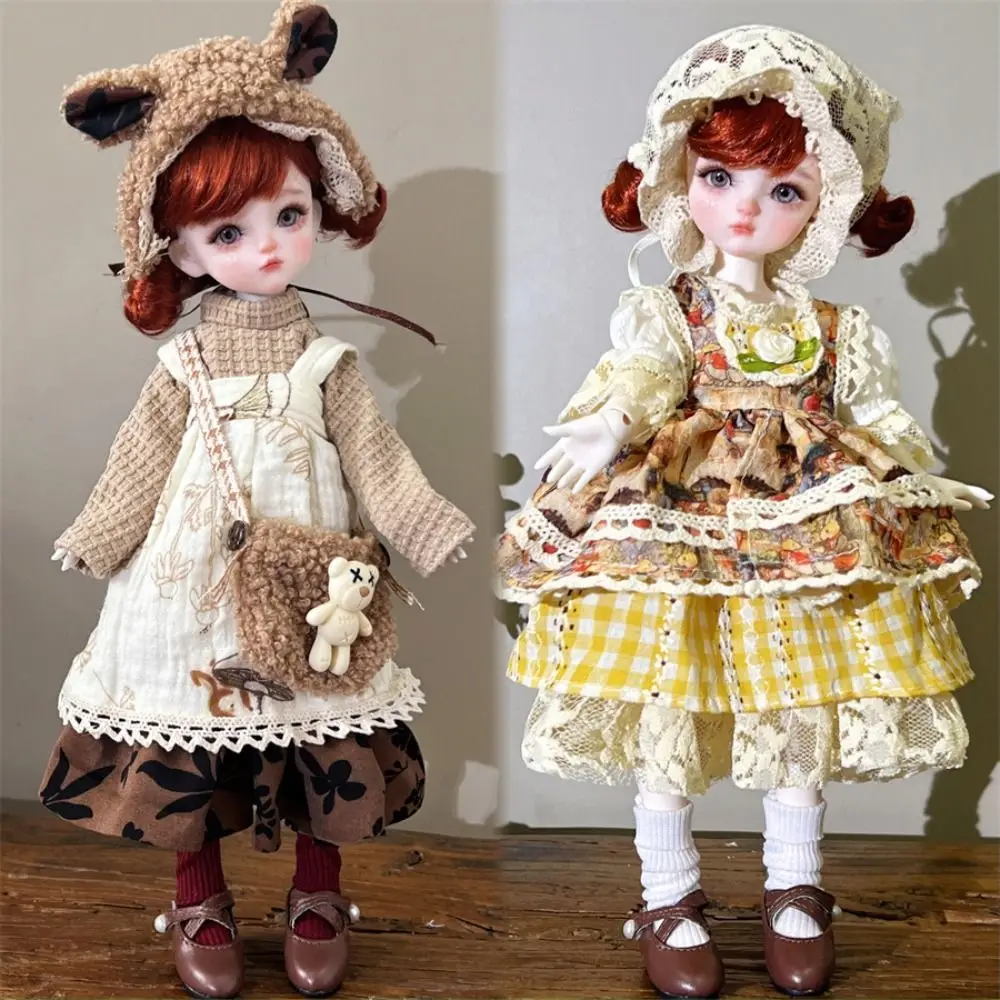 Trendy Fashion Doll Clothes for 30cm Doll Pretty Cute for 1/6 BJD Doll Outfit Set Casual Doll Accessories (No Dolls and Shoes)