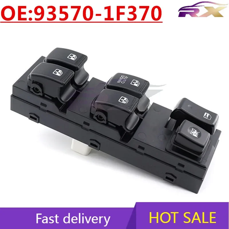 NEW:93570-1F370 Power Window Master Control Switch For Hyundai/Kia