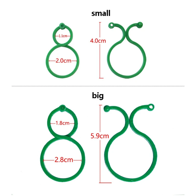 50 قطعة مشبك تويست النبات العلاقات حديقة النبات دعم مقاطع الخضروات الطماطم الكرمة زهرة مقاطع أقفال النباتات للنباتات دائم 4 سنتيمتر