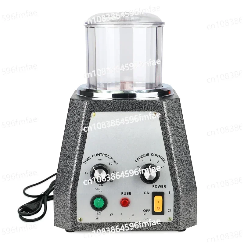 KD-100 Magnetic Tumbler with 100g Pins  Mini Polishing Machine Jewelry Polisher Bucket Jewellery  Tools