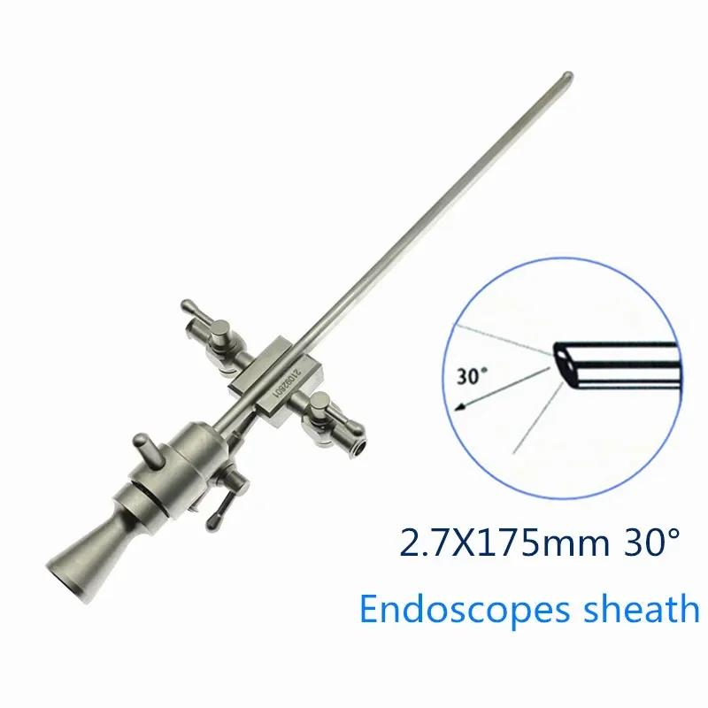 HD-chirurgische Endoskope-Hülle, drehbare Hülle mit drei Ventilen, 0/30 Grad, Verwendung für Endoskope, medizinisches Werkzeug, neu