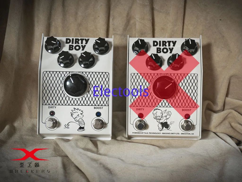 

DIRTY BOY T.A.E Homage to the DIRTY Kid with an Output Ox British Overload DIRTY Kid Box Analog