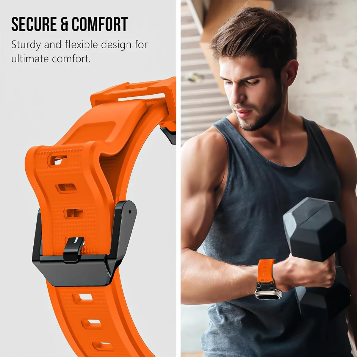 Rubber Strap for Samsung Galaxy 9 8 44mm 40mm 8 Classic 46mm Ultra 2 Luxury Sports Band for Galaxy Ultra 2026/2025/2024 Bracelet