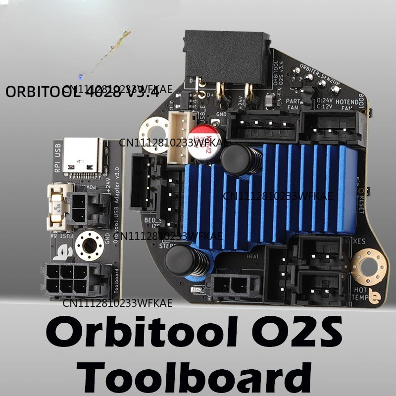 Newest Mellow LDO Orbitool O2S USB Tool Heat Board - For Orbiter Extruder V2.5 O2 USB Klipper Voron DIY 3D Printer Parts