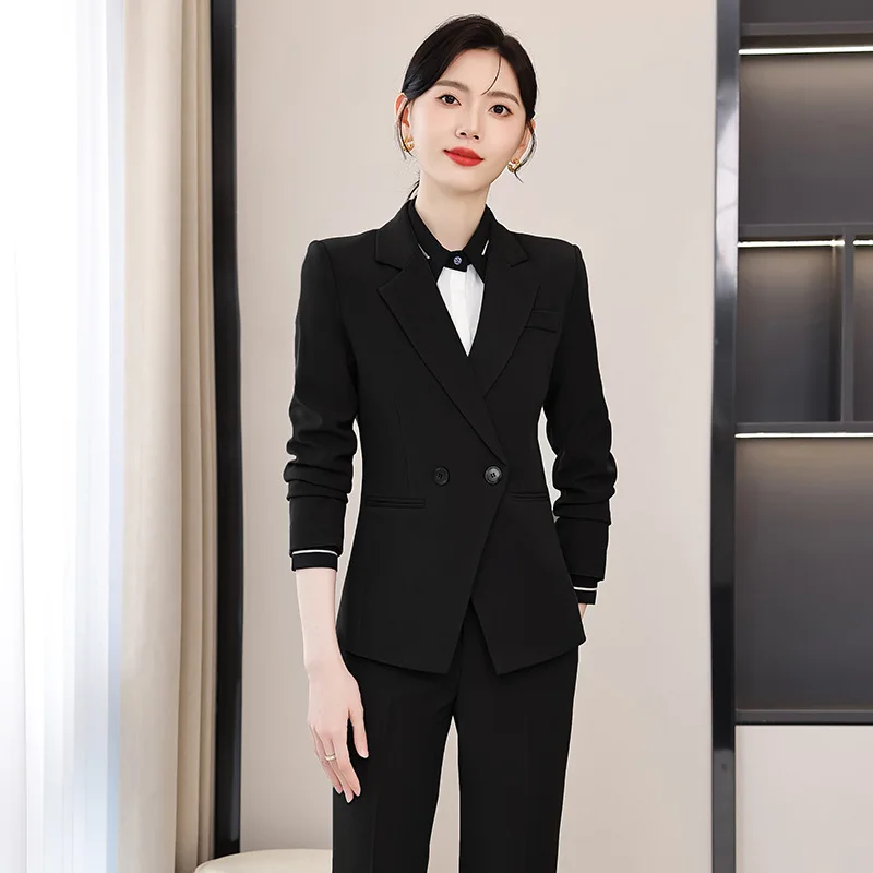 High Sense Suit Women's Spring and Autumn New High-End Business Temperament Goddess Temperament Business Manager Formal Suit Wor