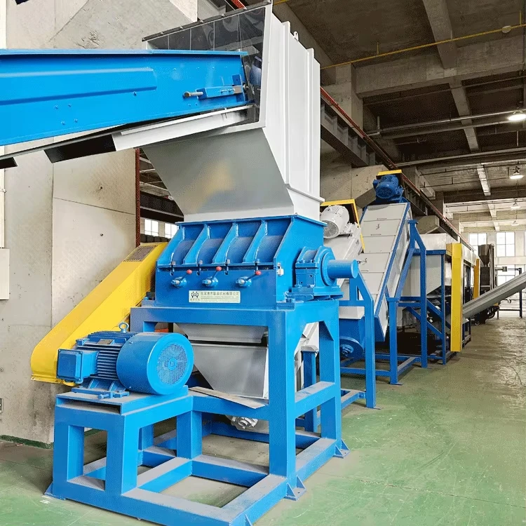 Nylon Bag Pet Bottle Plastic Recycling Machines Pet Flakes Washing Production Line 300-3000Kg/Hr