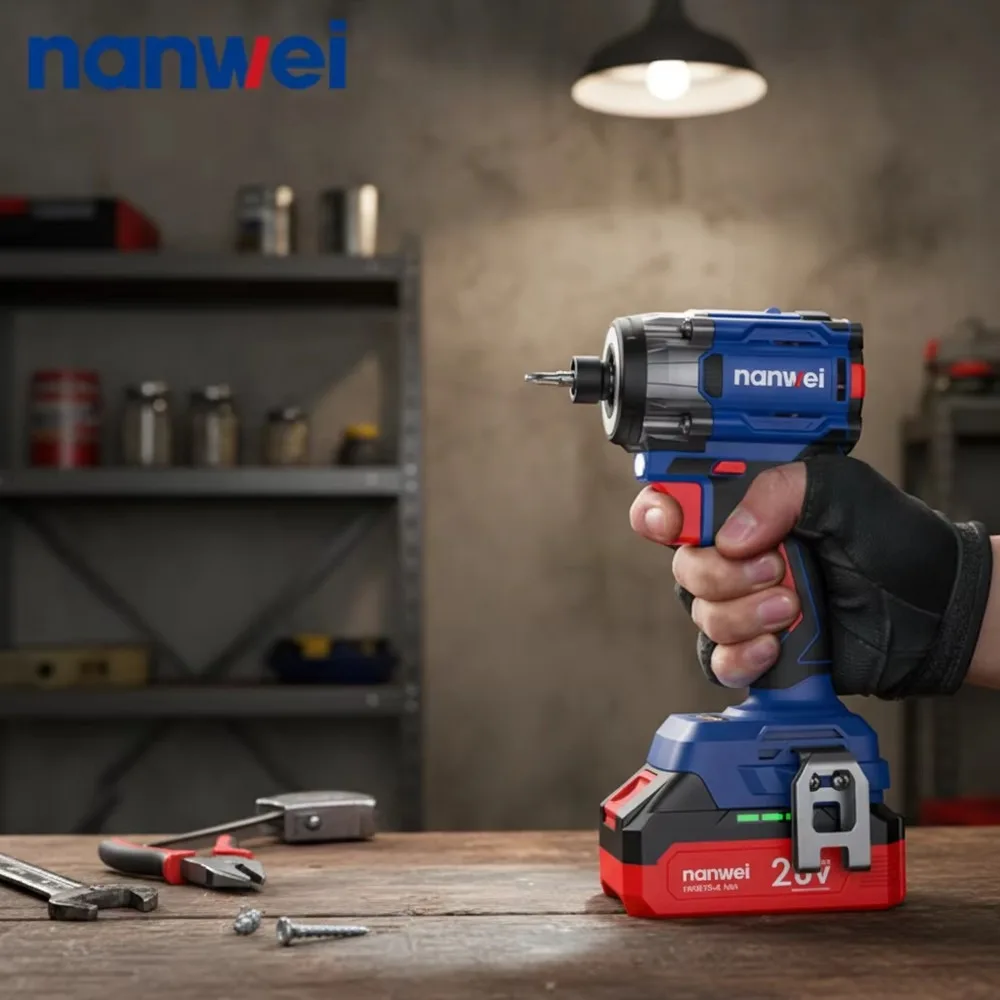 21V Cordless Power Drill Handheld Electric Screwdriver Lithium Battery Impact Hammer DIY Customizable OEM Power Drill