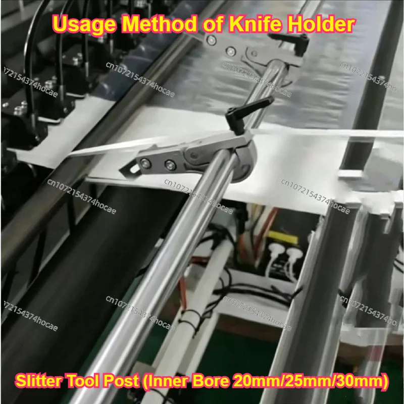 Slitting Blade Holder Length 110/120/155mm with Blade for Nonwovens/Film Slitting Bag-making Machine(each Holder Give 1 Blade)