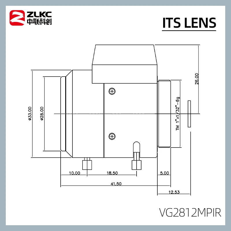 عدسة متغيرة البعد البؤري 2.8-12 ملم CCTV عدسة واسعة الزاوية 1/2.7 بوصة CS-Mount F1.4 نقل الضوء الجيد كاميرات قزحية أوتوماتيكية 2 ميجابكسل