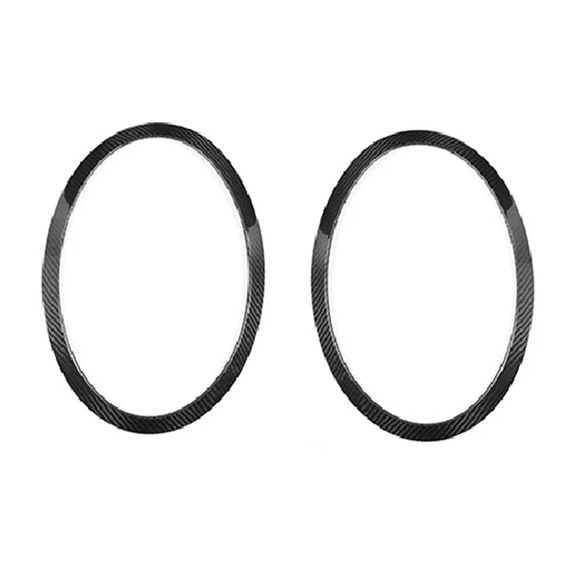 

Carbon Fibre Car Headlight Ring Bezel Trim Cover Taillight Trim Cover For BMW Mini Cooper F55 F56 F57 2014-2020-A61E
