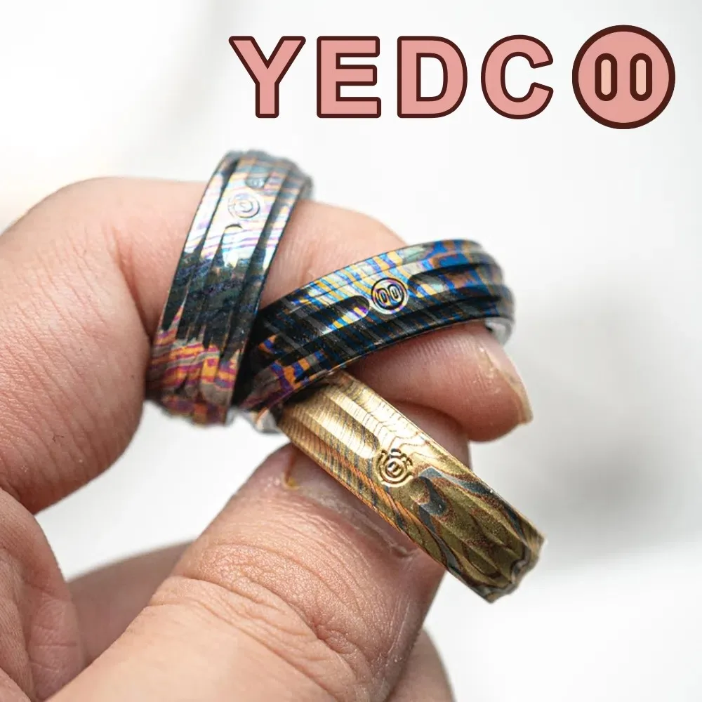 YEDC – anneau de cochon en matériau spécial, anneau de Rotation bidirectionnel magnétique, Spinner, jouets Fidget pour adultes, Gadgets de soulagement de l'anxiété
