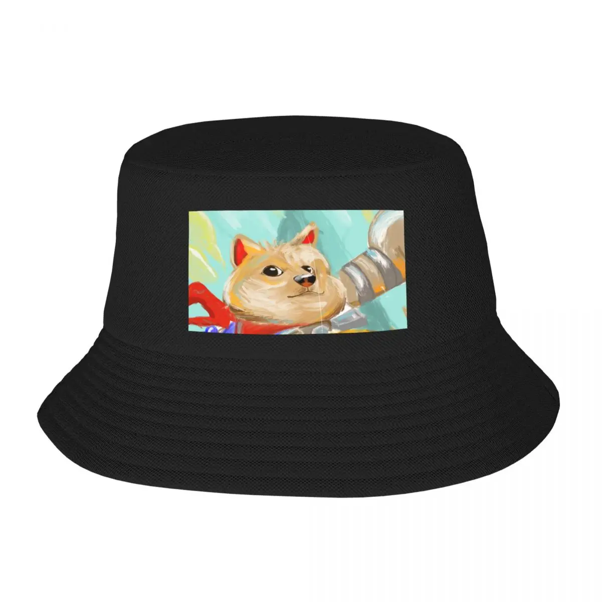 

The adorable fighter Bucket Hat Fashion Beach Military Cap Man Vintage black Women Hats Men's