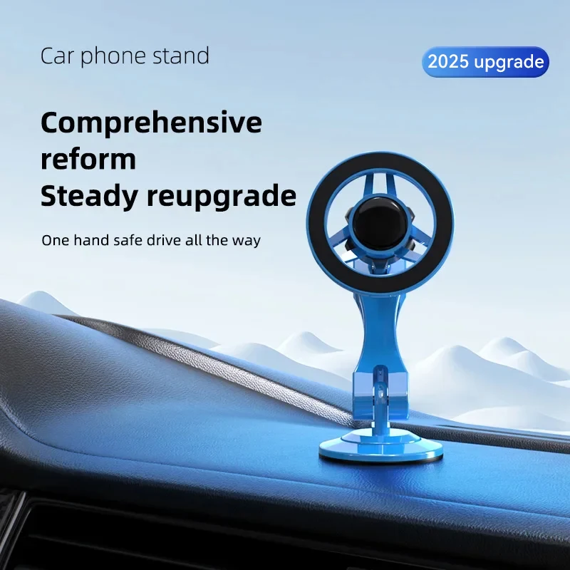 Soporte para teléfono de coche Xiaomi Magsafe La succión magnética puede ser 360 ​ ​ Soporte universal para coche con barra para salpicadero girada y ajustada en grados