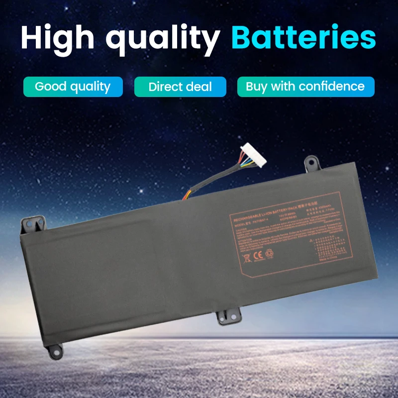 SOMI PA70BAT-4 Laptop Battery For Hasee Erazer G97E G99E X7855 X7857 X7859 CBA7S04 PA70HS PA71HS PA71HP6 PA70HS-G XMG Pro 17