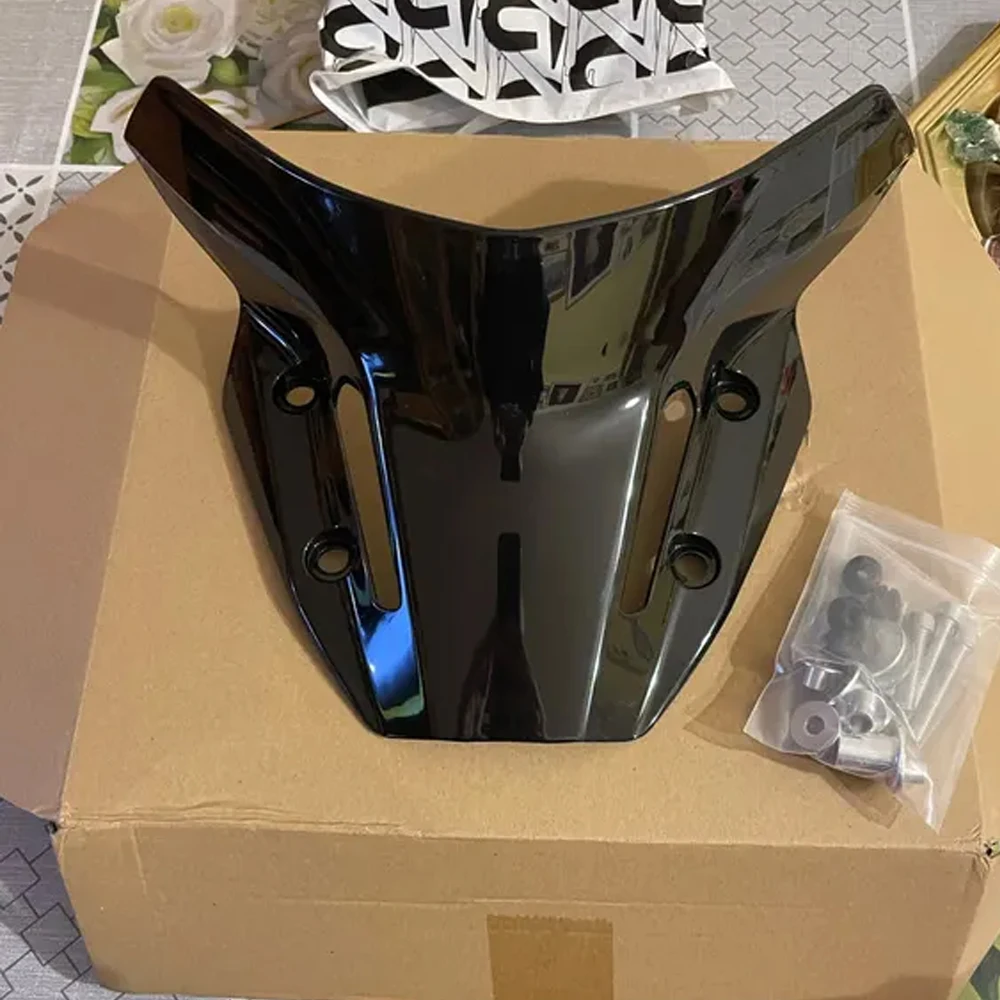 

For YAMAHA MT-09 2021 2022 2023 Motorcycle Windshield Risen Wind Screen Front Spoiler Air Deflector Screen MT09 SP MT 09SP 2024