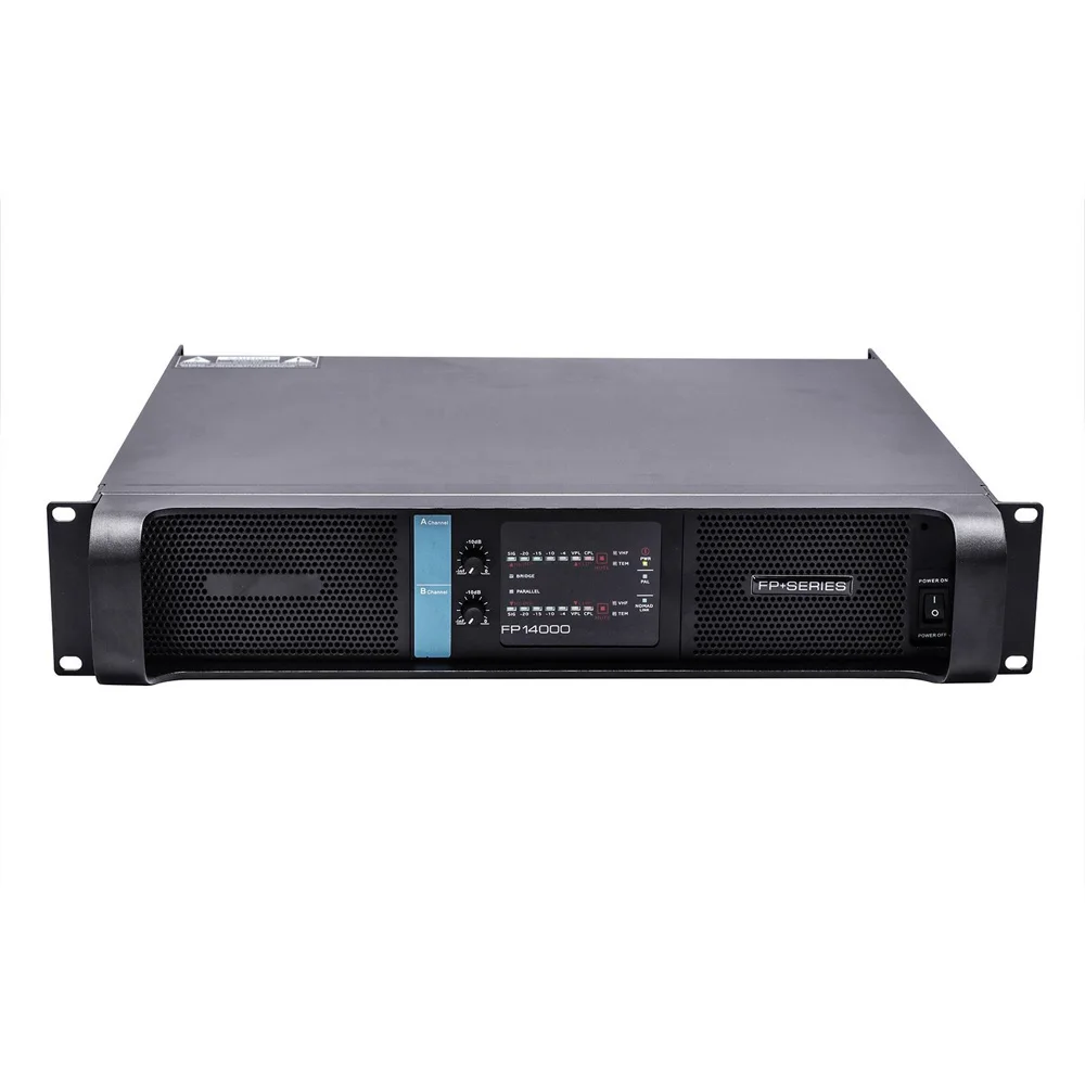 Grupo de laboratorio FP14000 profesional FP14000 amplificador de grúa de laboratorio sonido amplificador de 4 canales sonido 14000W laboratorio Gruppen FP14000 Original