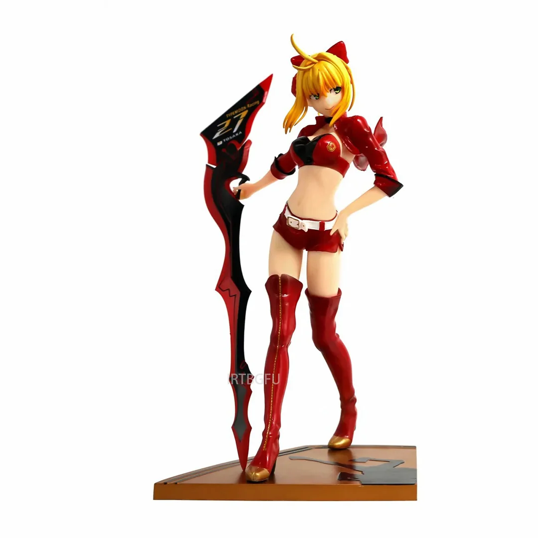 Fate/EXTRA Nero Claudius 1/7 Type-Moon Racing ver Plusone Stronger Japan Anime PVC Action Figure Toy Game Collectible Model Doll