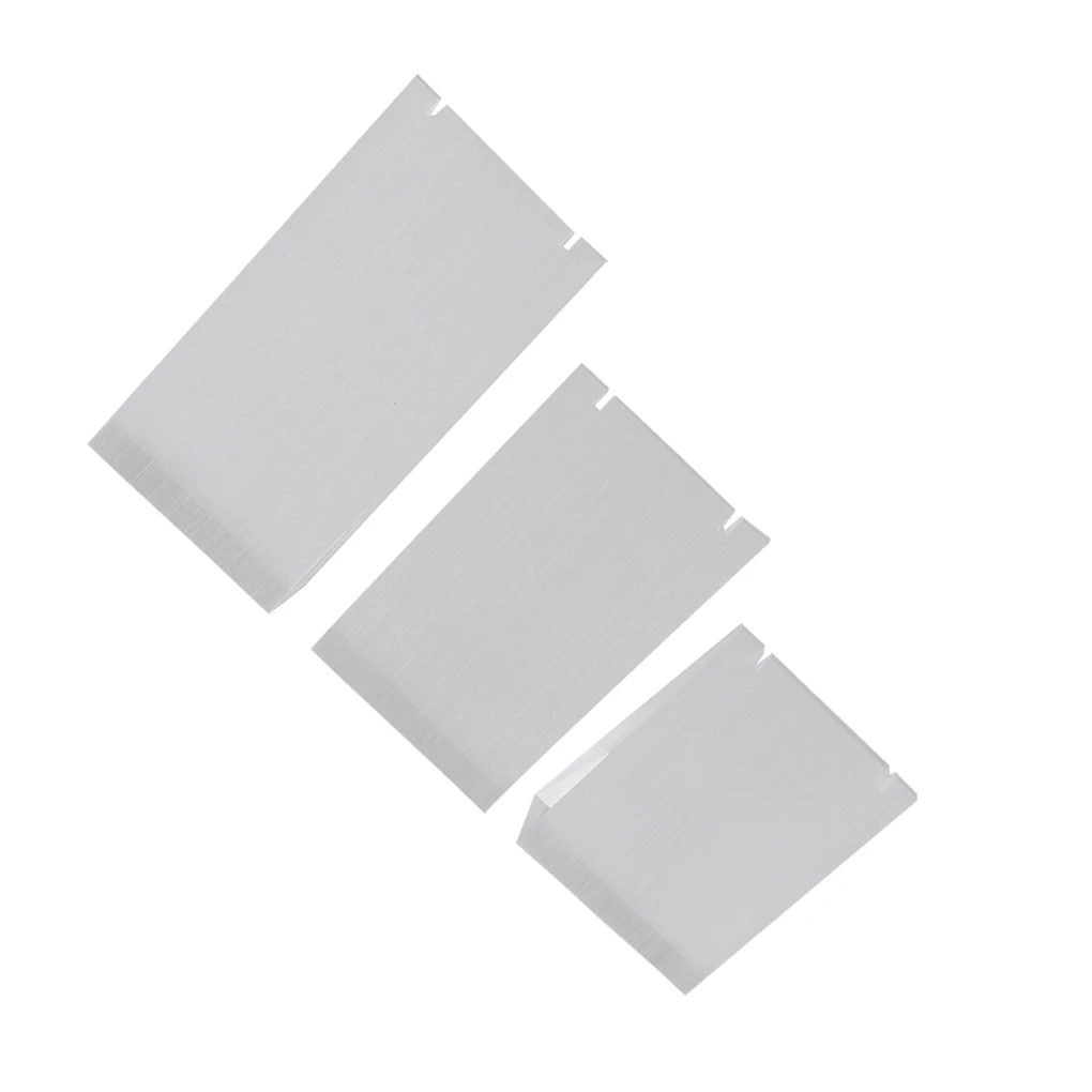 

3pcs/ Set Acrylic Necklace Display Stand Pendant Holder Organizer