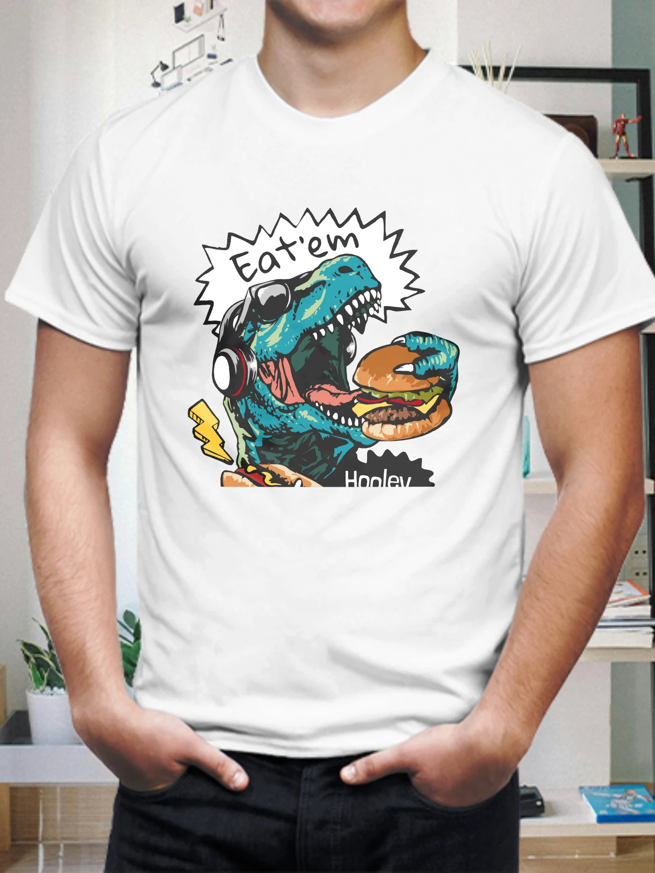 

Men's t-shirts 2025 New Men's clothing Solid color Running top Basic sports Graphic Printed Y2k tops 100%cotton t shirt y2k