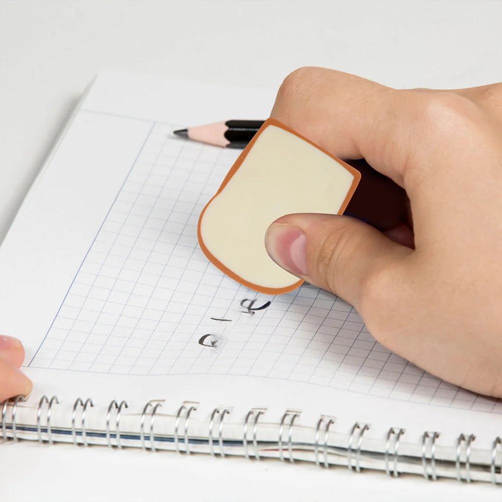 

1Set Cookie Shaped Erasers Food Shape Rubber Erasers Classroom Rewards Party Favors Cute Decorative Stationery Gifts