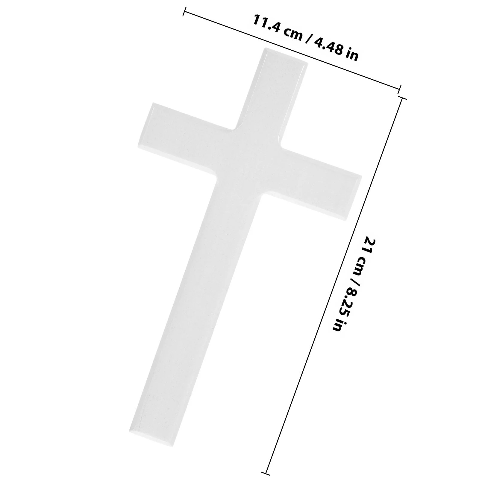 Medium Wood Wall Cross Hanging Religious Decoration Catholic Christian Cross Ornament Wooden Craft Desktop Ornaments