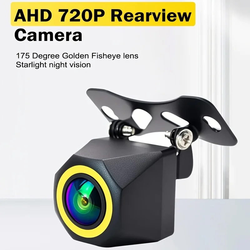 [AHD Night Vision Fisheye Universal Backup Camera] for Monitor Reversing Parking SUV Vehicles Pickup Camper Tractor Van Truck RV view 4