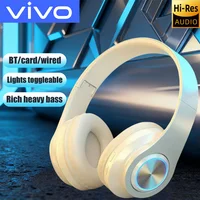 Auriculares Inalámbricos Bluetooth VIVO B39 con Micrófono, Cancelación de Ruido, Auriculares de Diadema, HiFi Estéreo, para Deportes y Videojuegos