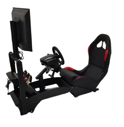 Foldable And Adjustable Simulator Racing Cockpit With Seat For Sale Cheap Price For PS4 PS5 Xbox  G29