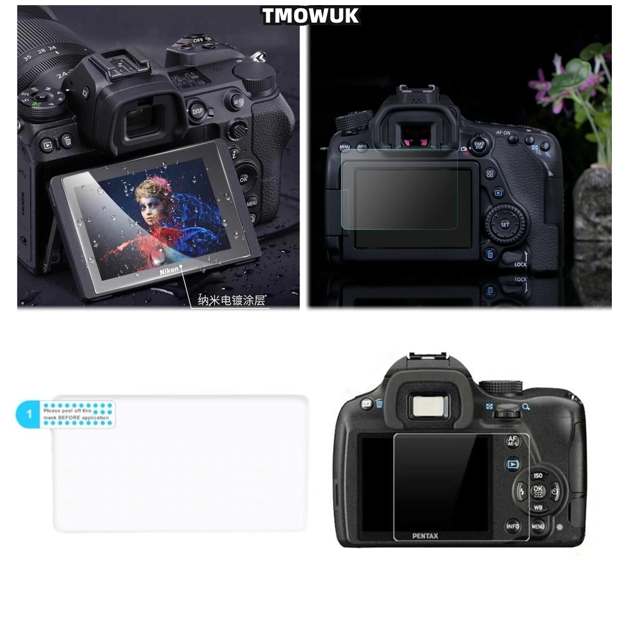 

For PENTAX K30 Anti-Scratch LCD Protective Film 9H Hardness Tempered Glass Screen Protector