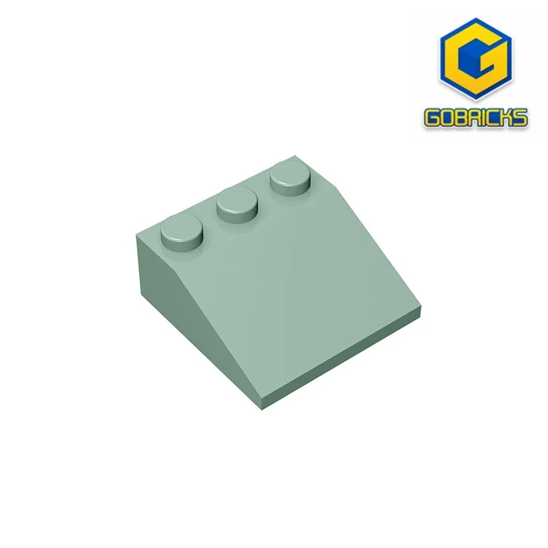 Gobricks GDS-776 ROOF TILE 3X3/25 compatible with lego 4161 children's toys Assembles Building Blocks Technical