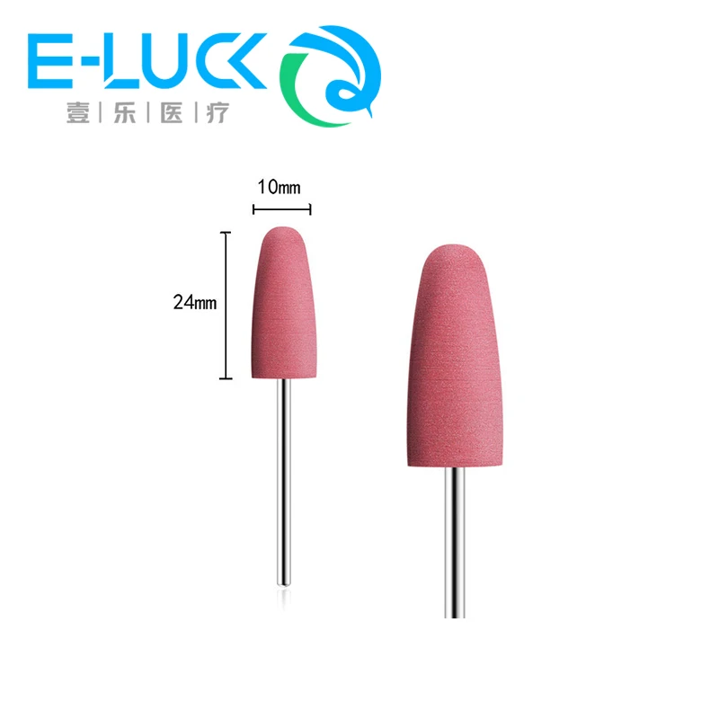 Dental Silicone Rubber Polishers Burs HP Teeth Whitening For Low Speed Handpiece Polishing 10pcs/set