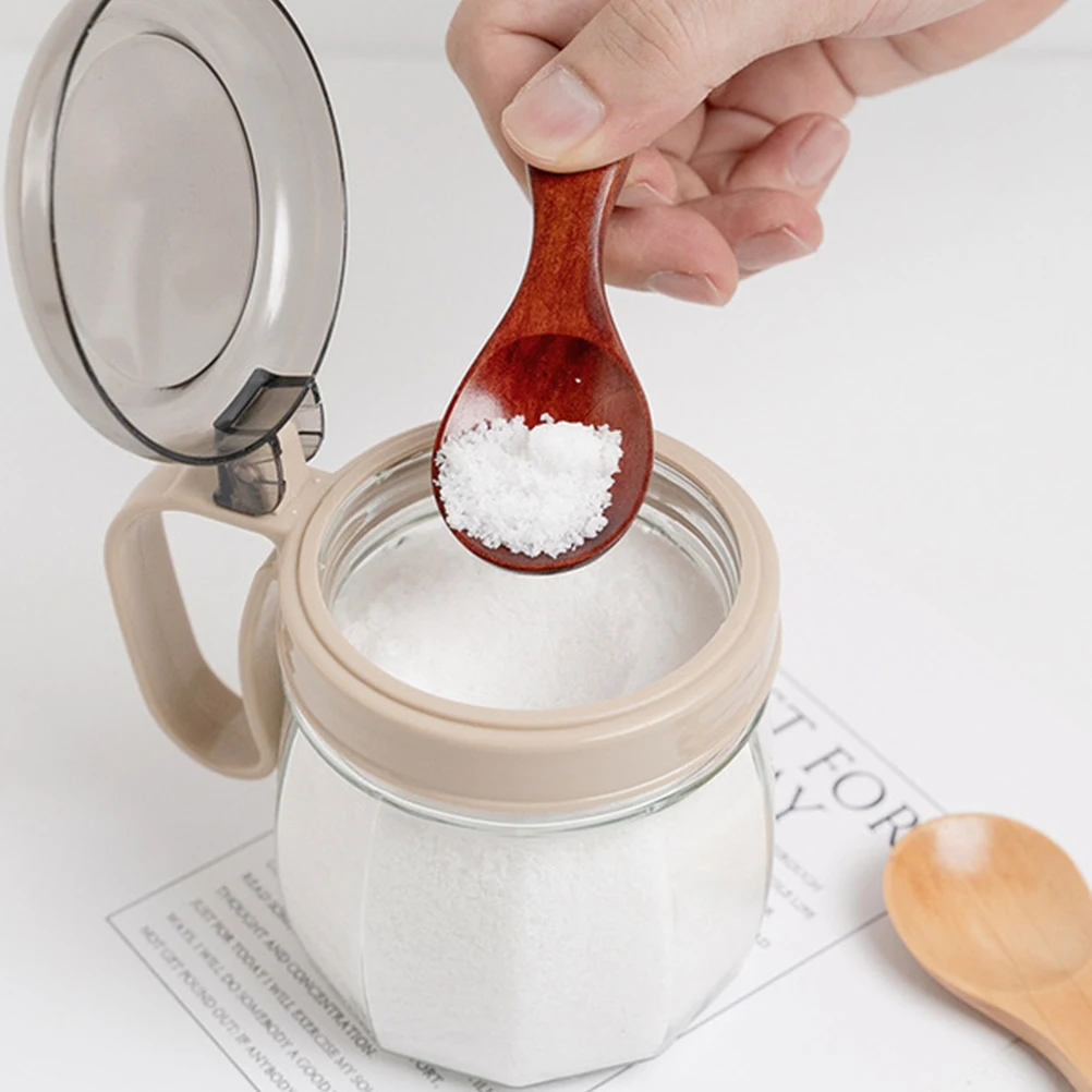 

8pcs Ice Cream Spoons Wooden Small Condiment Spoons For Coffee Tea Milk Powder Teaspoons Kitchen Flatware